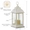 12PCS LED Decorative Lanterns, Kate Aspen White Vintage Rustic Home D&#xE9;cor Lantern Tabel Centerpiece for Wedding, Bridal Shower, Anniversary Party - Manchester
